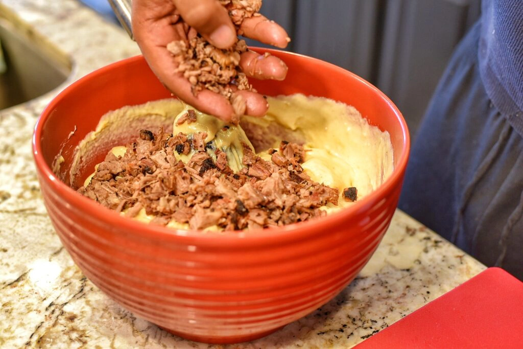 Adding BBQ to Mac & Cheese