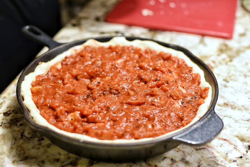 Chicago Style Deep Dish Pizza Dude That Cookz