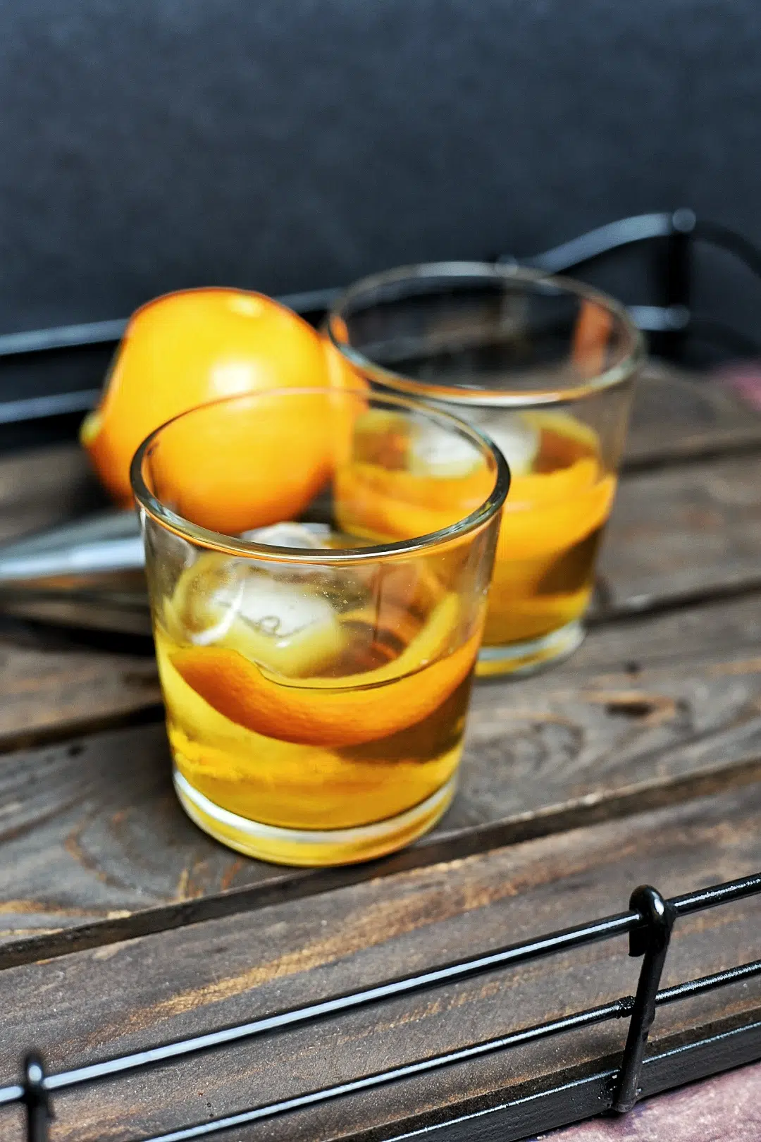 Double Old Fashioned Cocktail