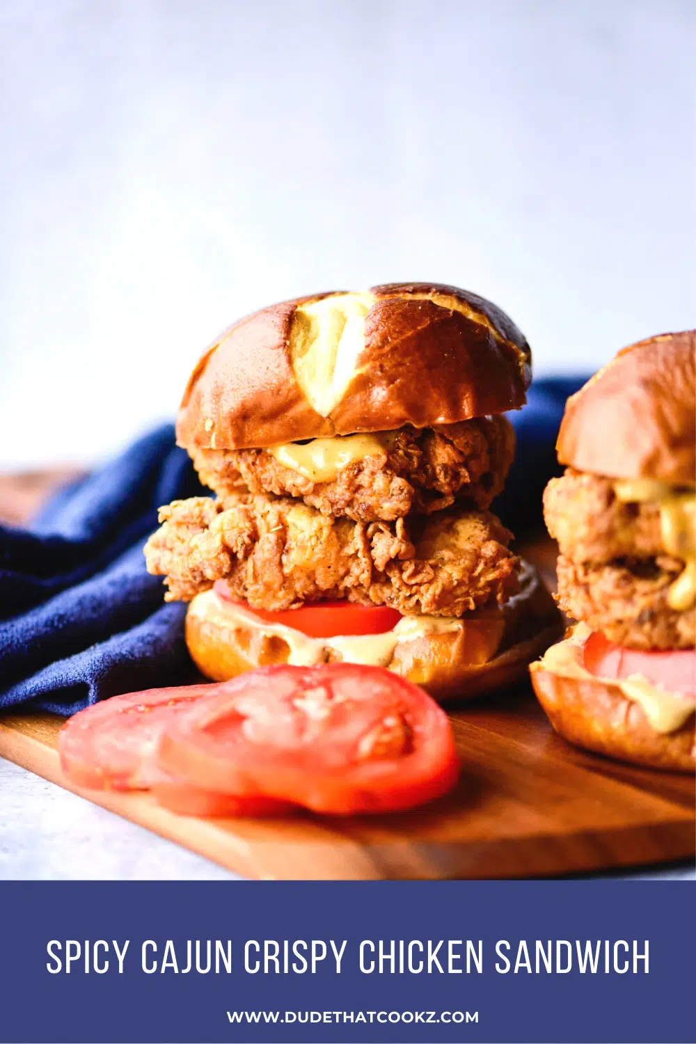 Spicy Cajun Crispy Chicken Sandwich