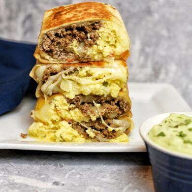 breakfast beef burrito