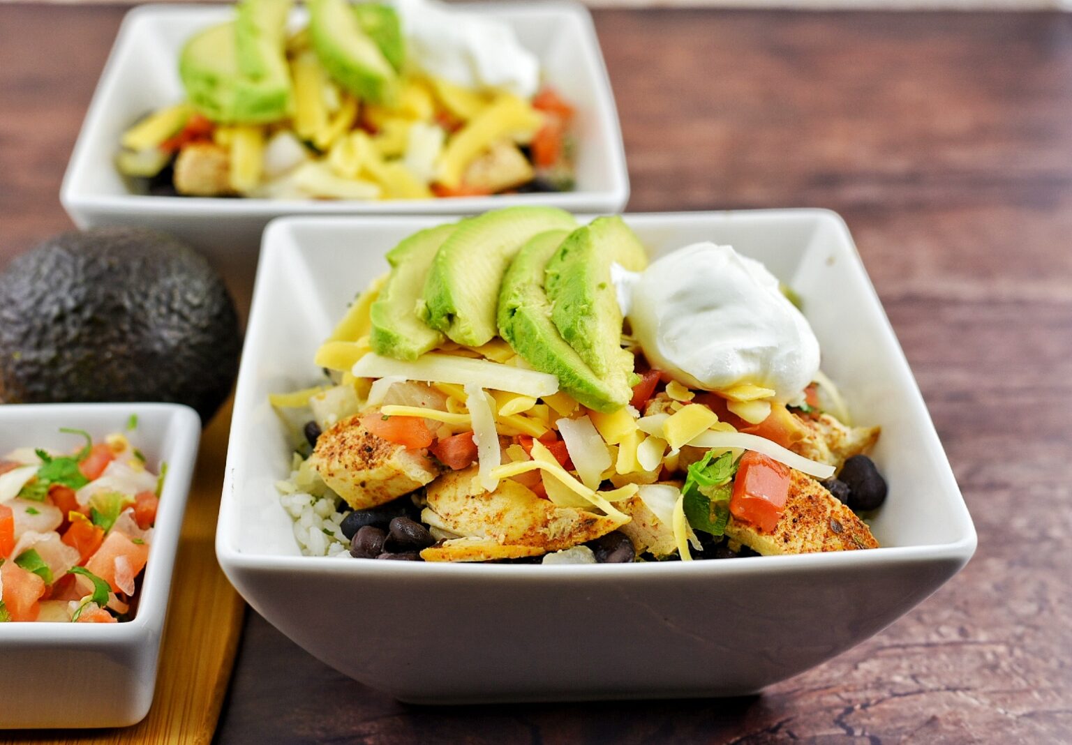 Easy Chicken Fajita Bowl Dude That Cookz