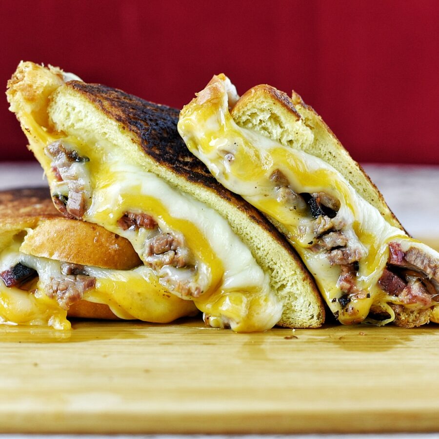 Brisket Grilled Cheese Sandwich | Dude That Cookz