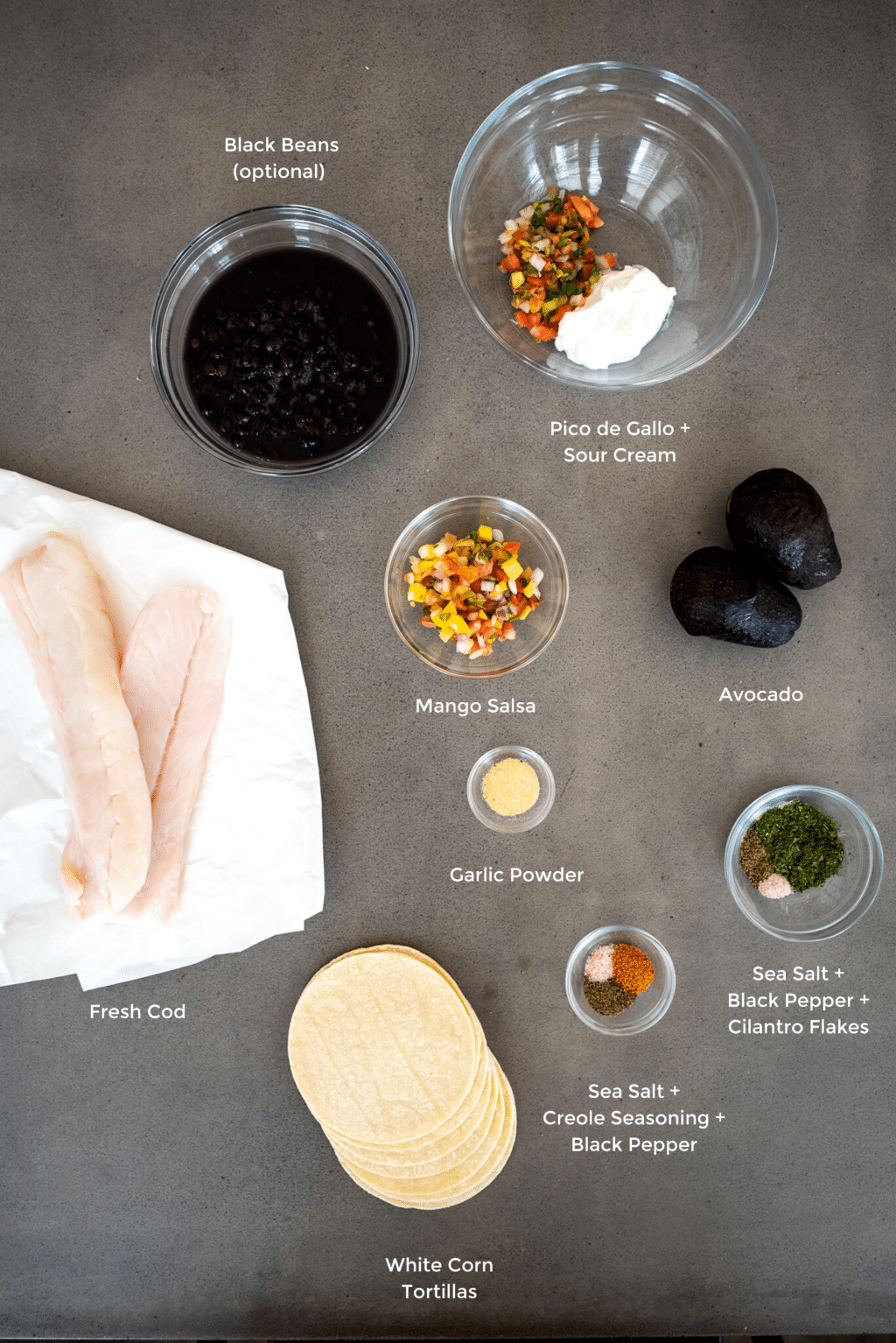 fish taco ingredients