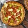 One Personal Deep Dish Jalapeño Pepperoni Pizza for you...