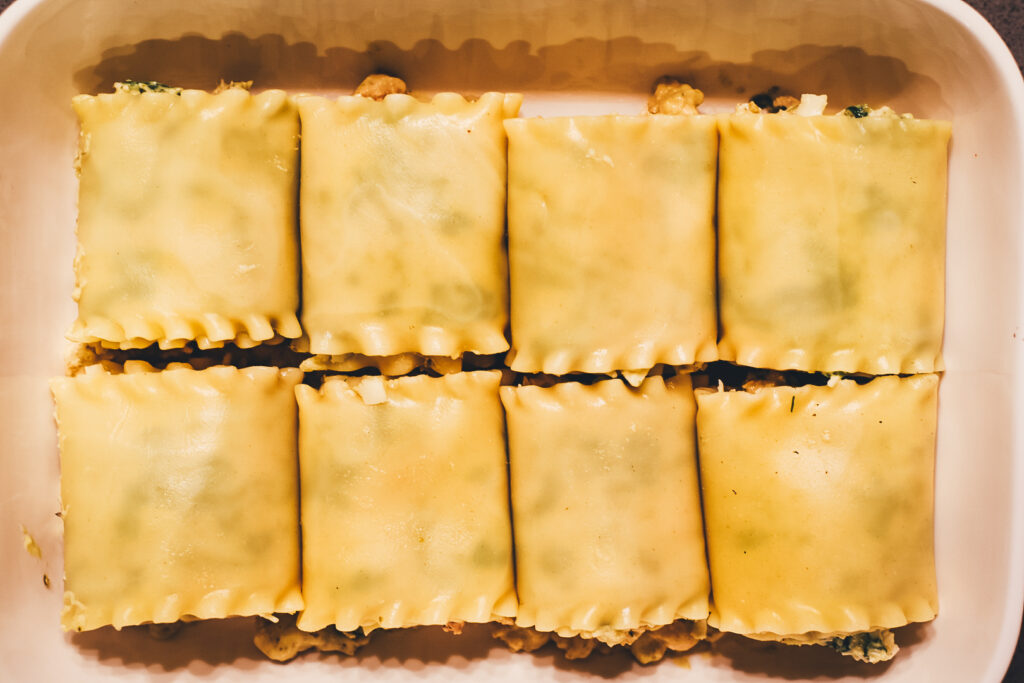 Chicken Pesto Lasagna Rolls