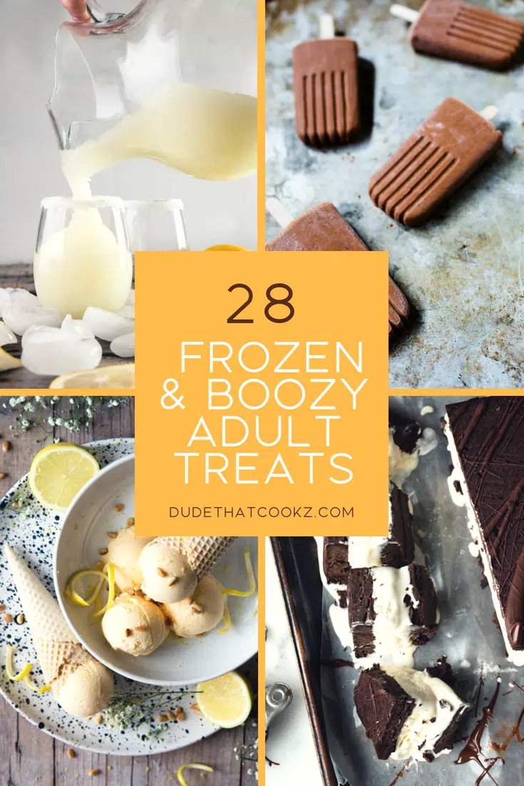 Chill Out With These 28 Frozen & Boozy Adult Treats