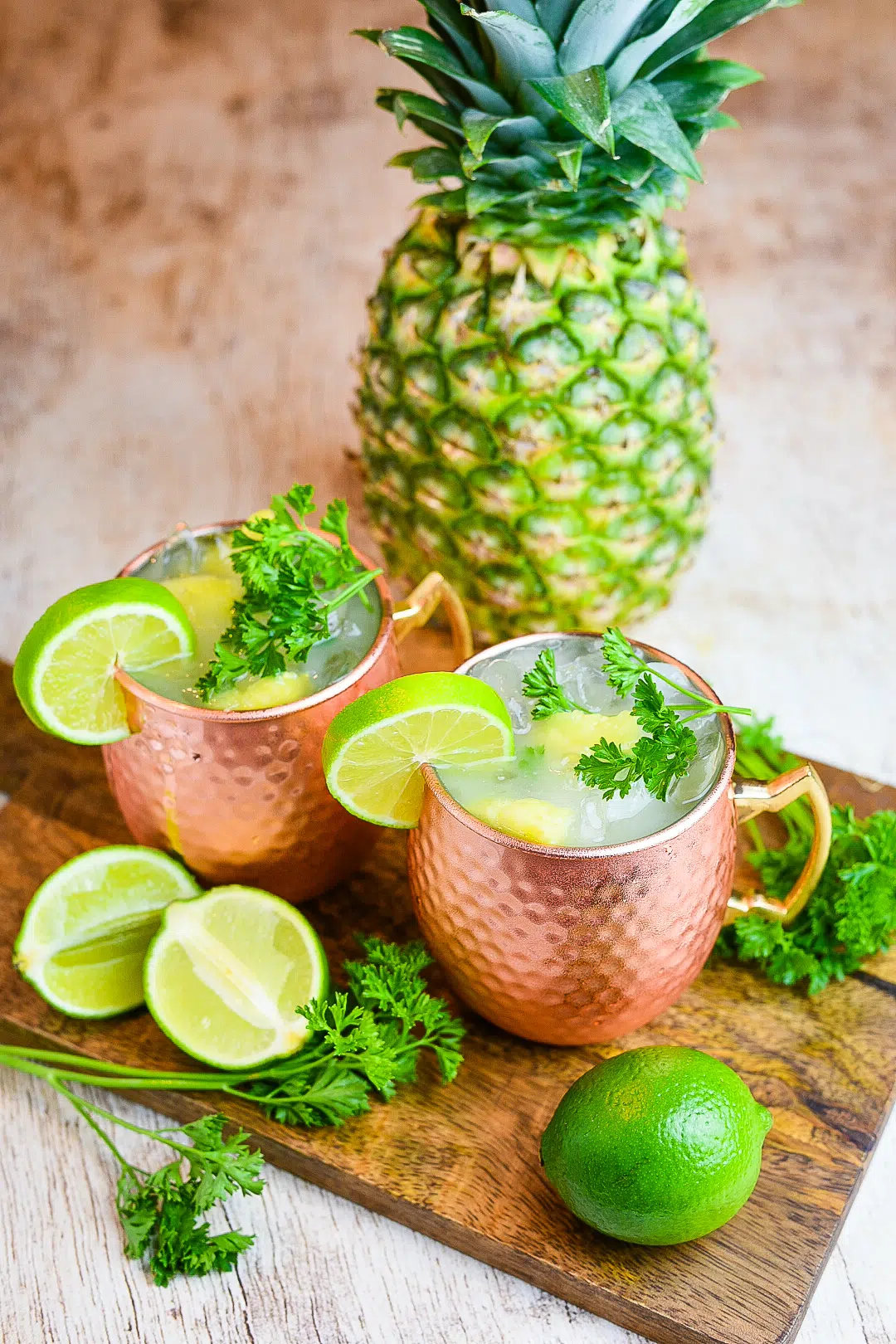 Pineapple Coconut Moscow Mule