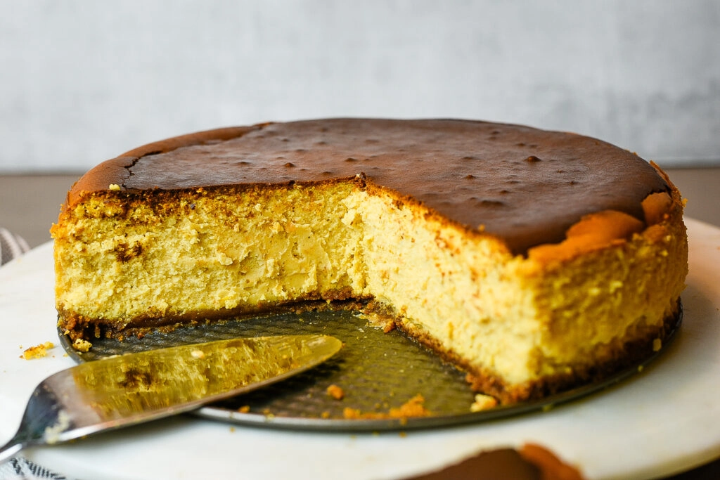 Sweet Potato New York Style Cheesecake