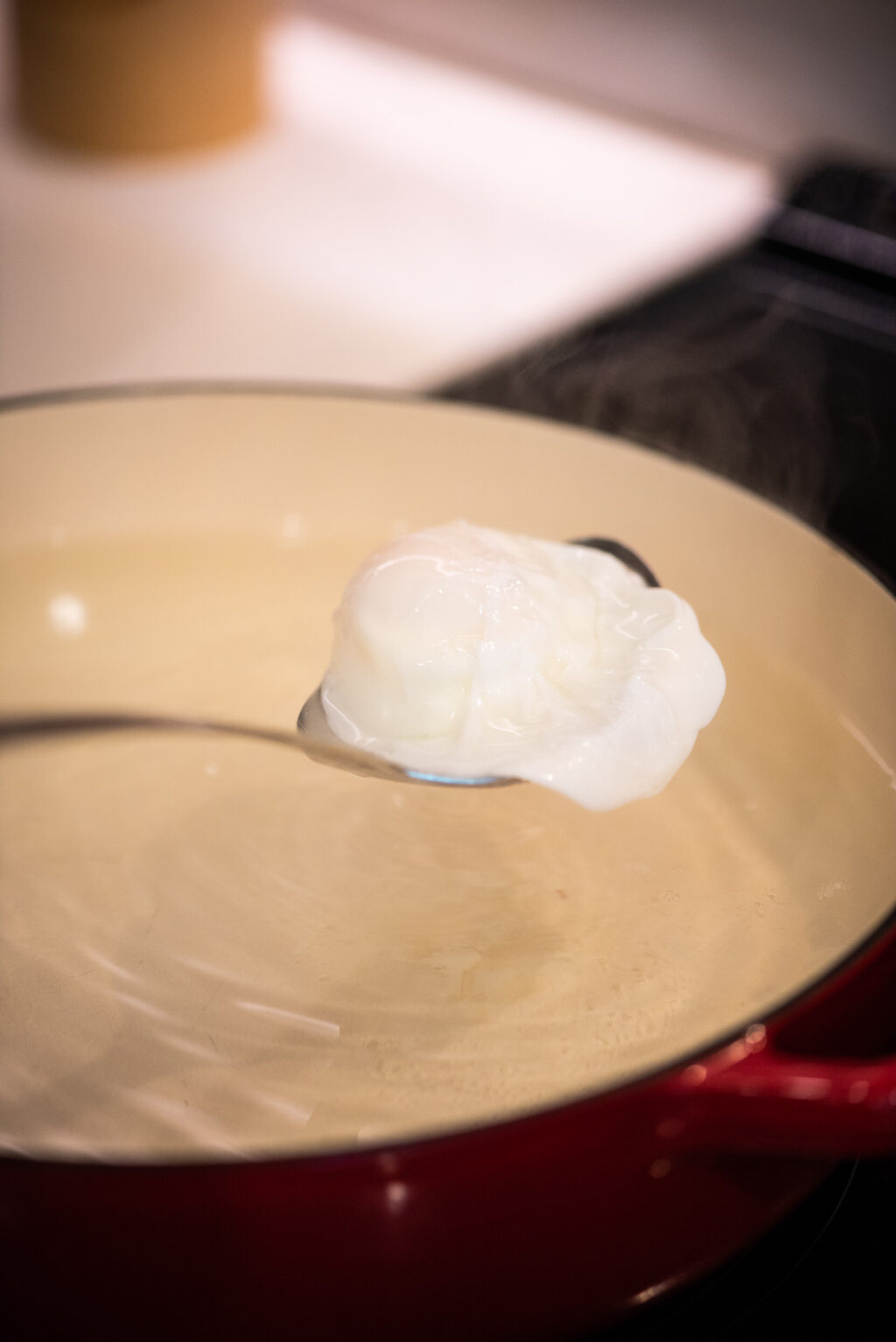 a perfectly poached egg