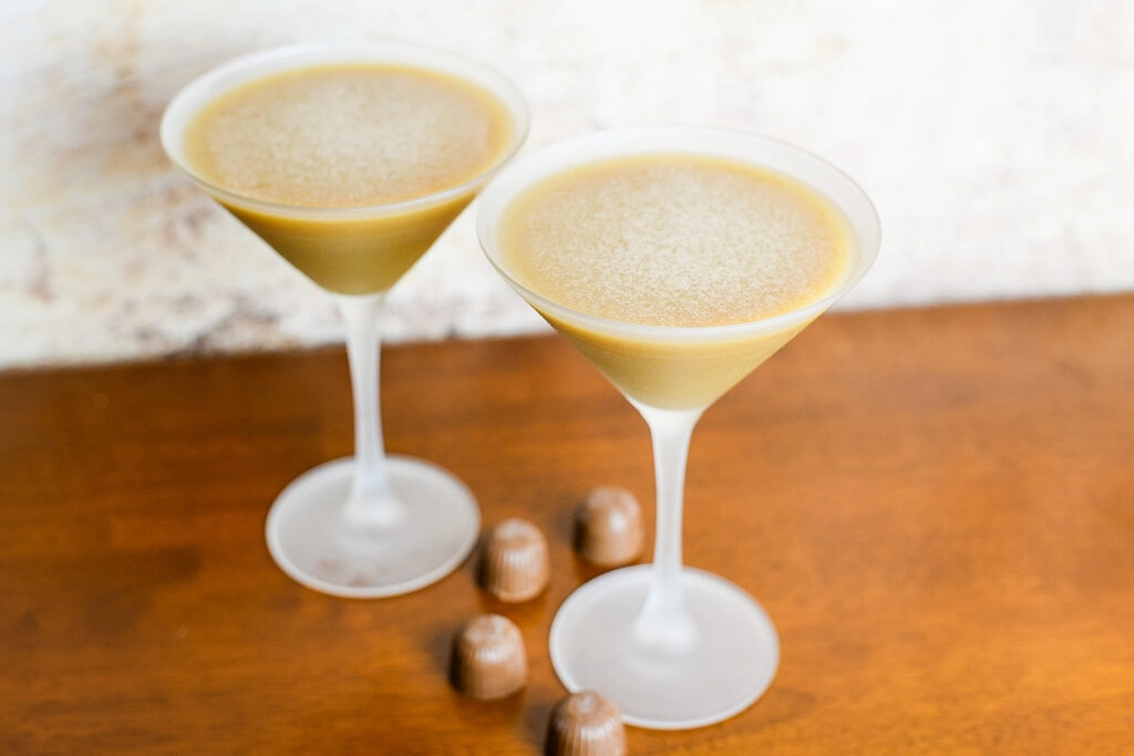 Chocolate Pecan Cream Martini