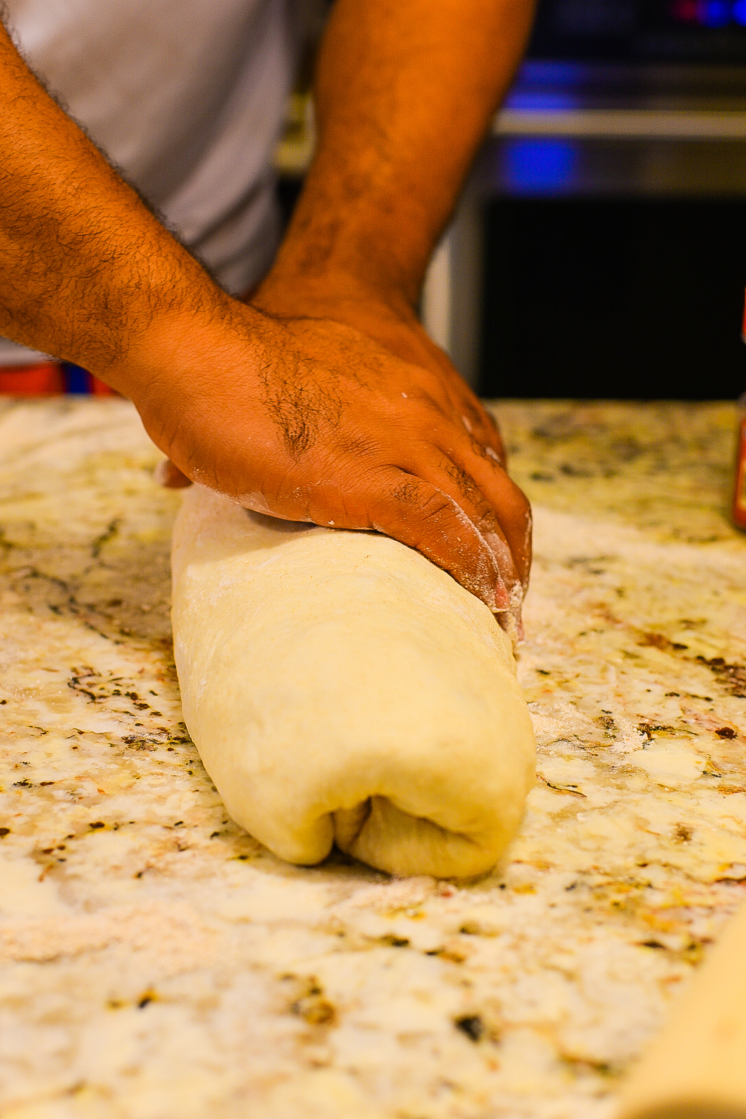 Italian Beef and Pepperoni Stromboli
