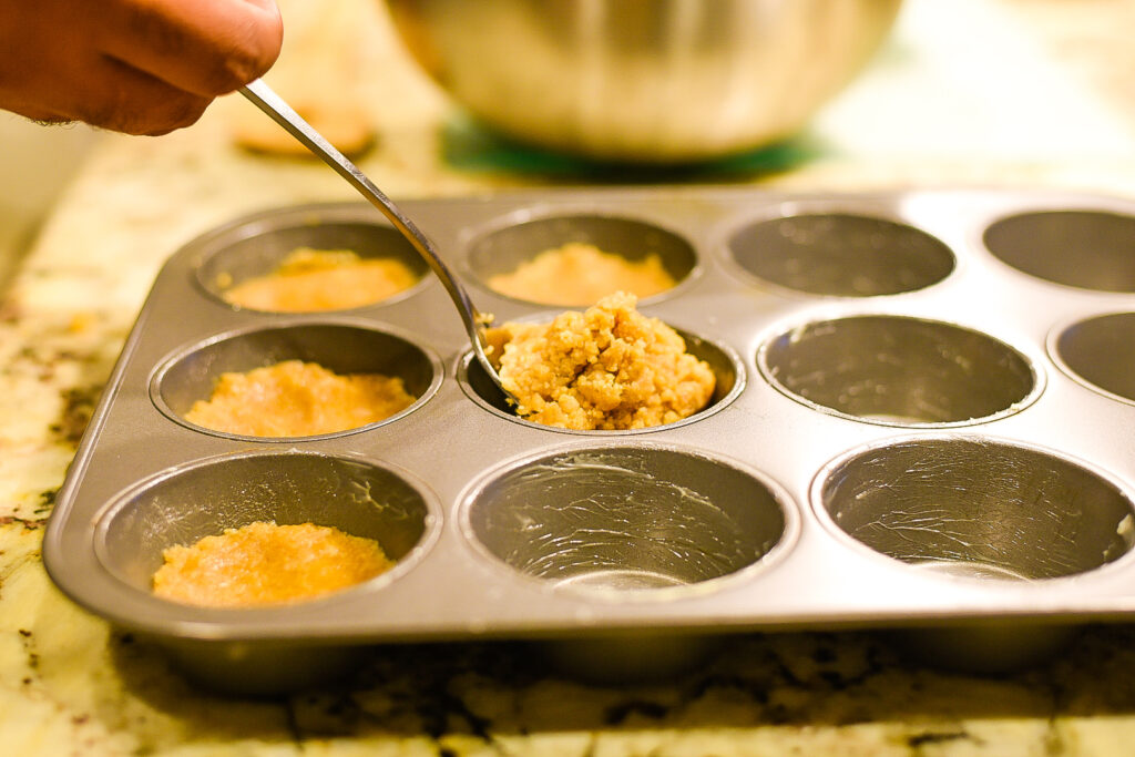 Making Sweet Potato Muffins