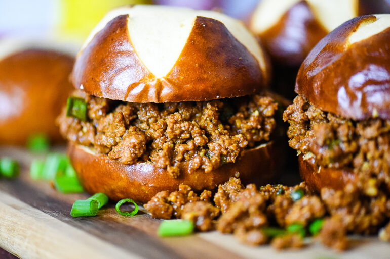 Korean Beef Sloppy Joes