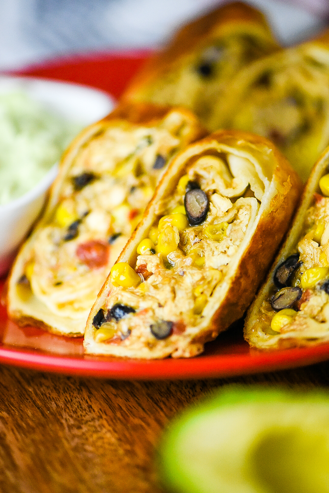 Southwestern Egg Rolls With Rotisserie Chicken