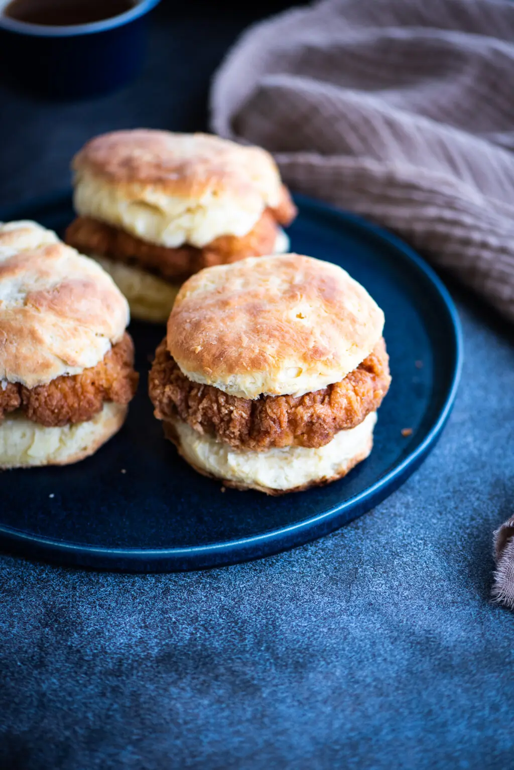 Chicken biscuits without the sauce
