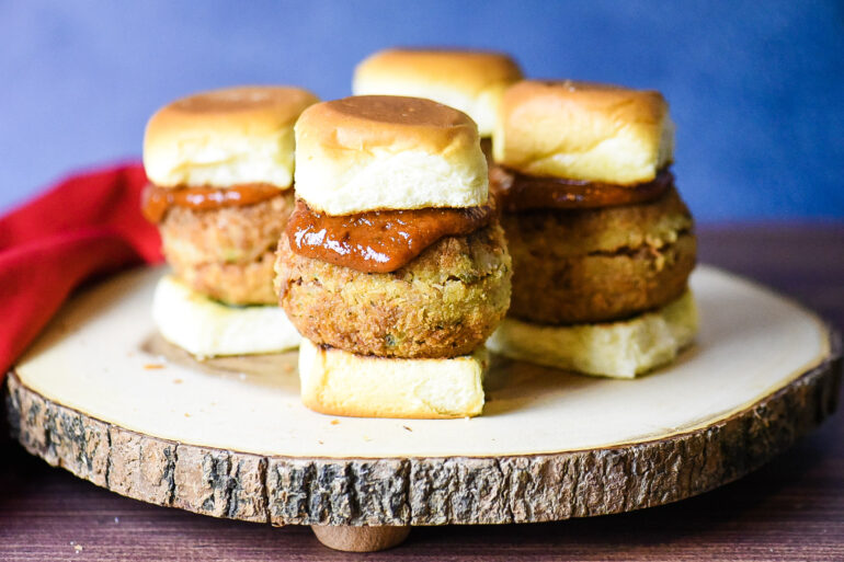 Cajun Turkey Boudin Sliders