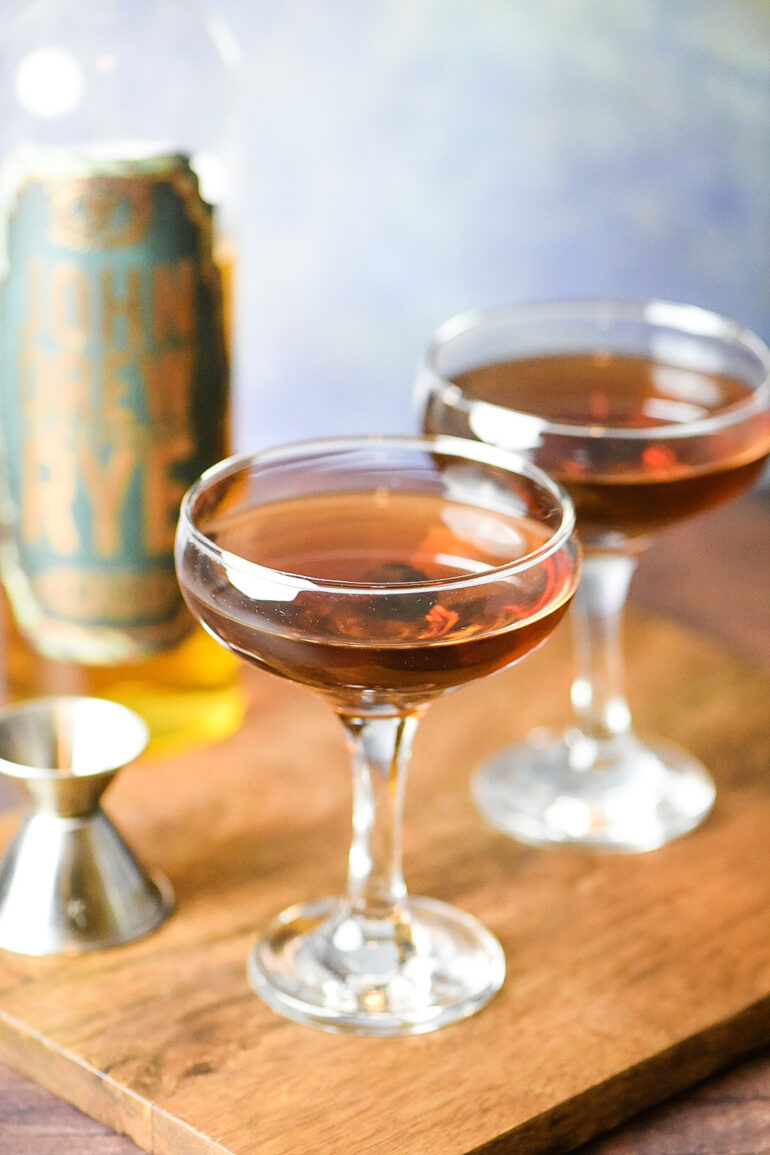 Classic Manhattan Cocktail