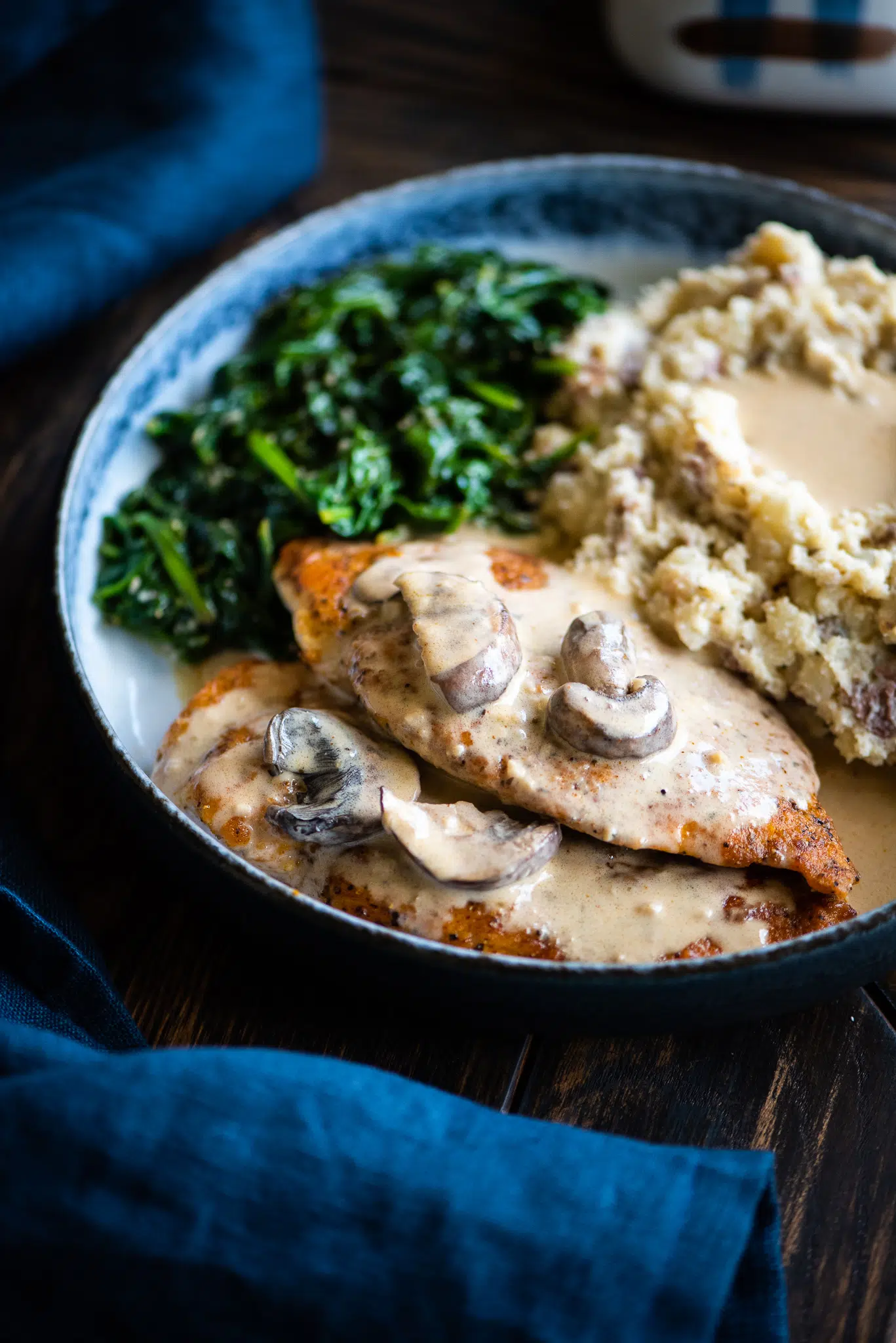 Creamy Chicken Marsala