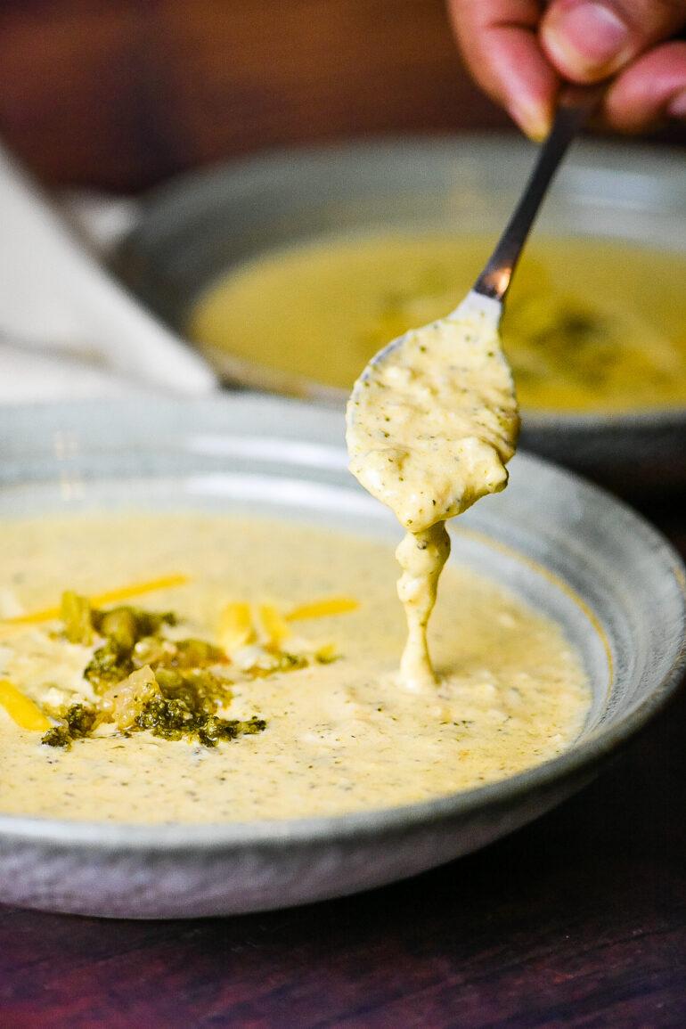 Instant Pot Broccoli and Cheese Soup Dude That Cookz