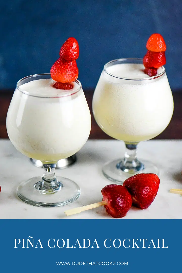 Piña Colada Cocktail | Dude That Cookz
