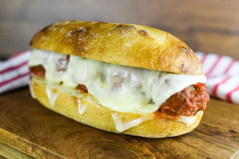 Italian Meatball Sub Sandwich