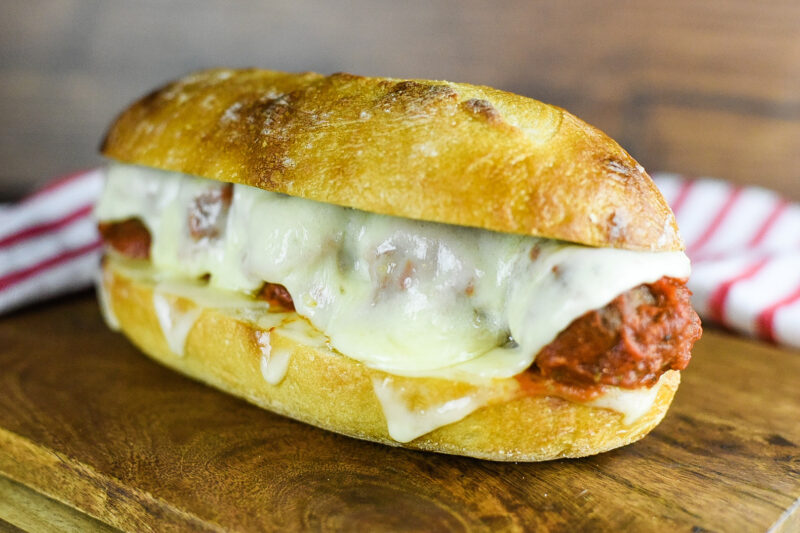 Italian Meatball Sub Sandwich | Dude That Cookz