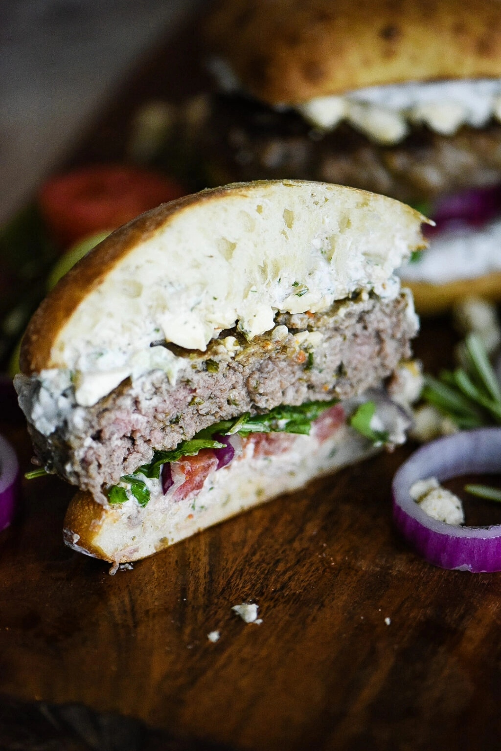 Greek Lamb Burgers with Tzatziki Sauce