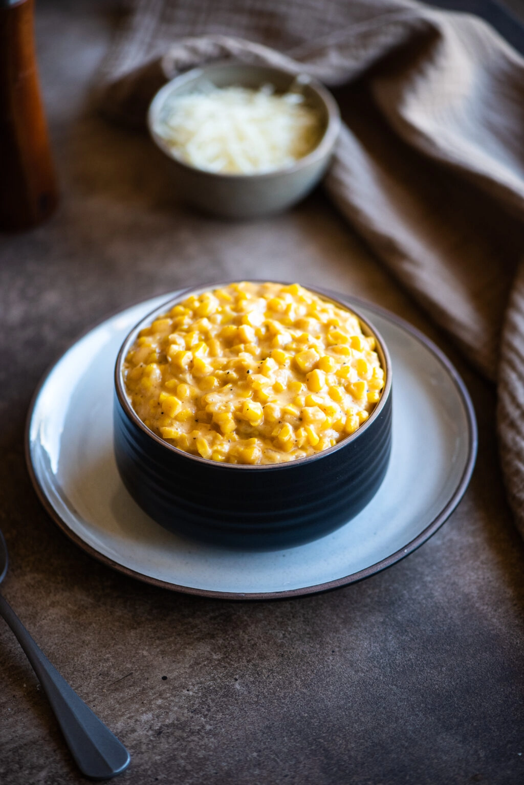 Southern Cream Corn served in a bowl