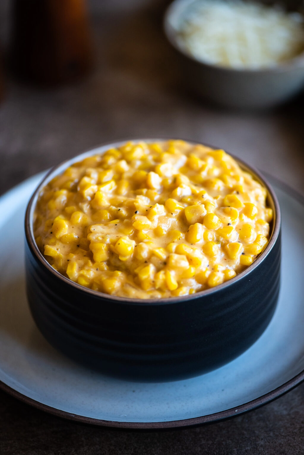side dish of creamed corn