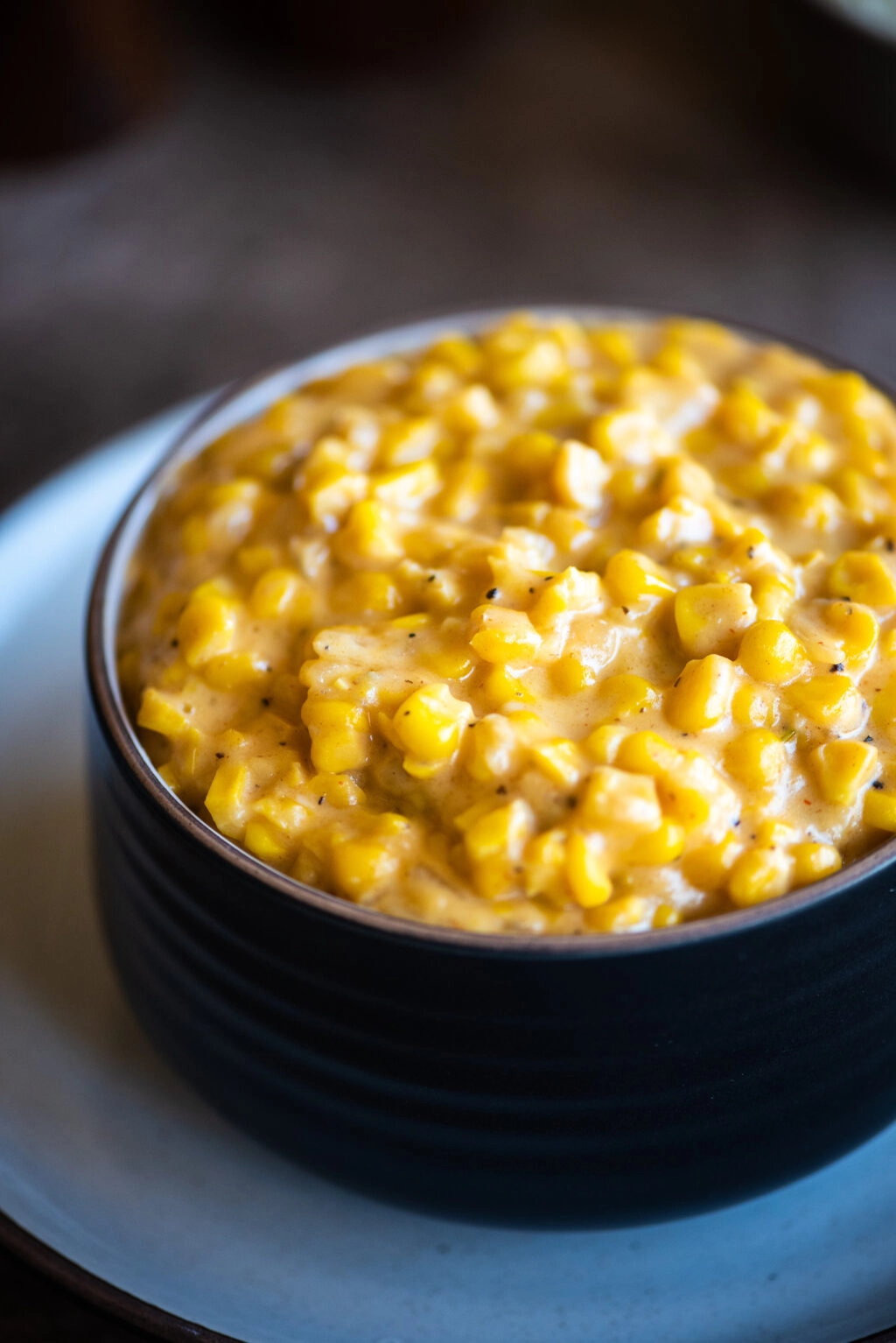 close up of southern creamed corn