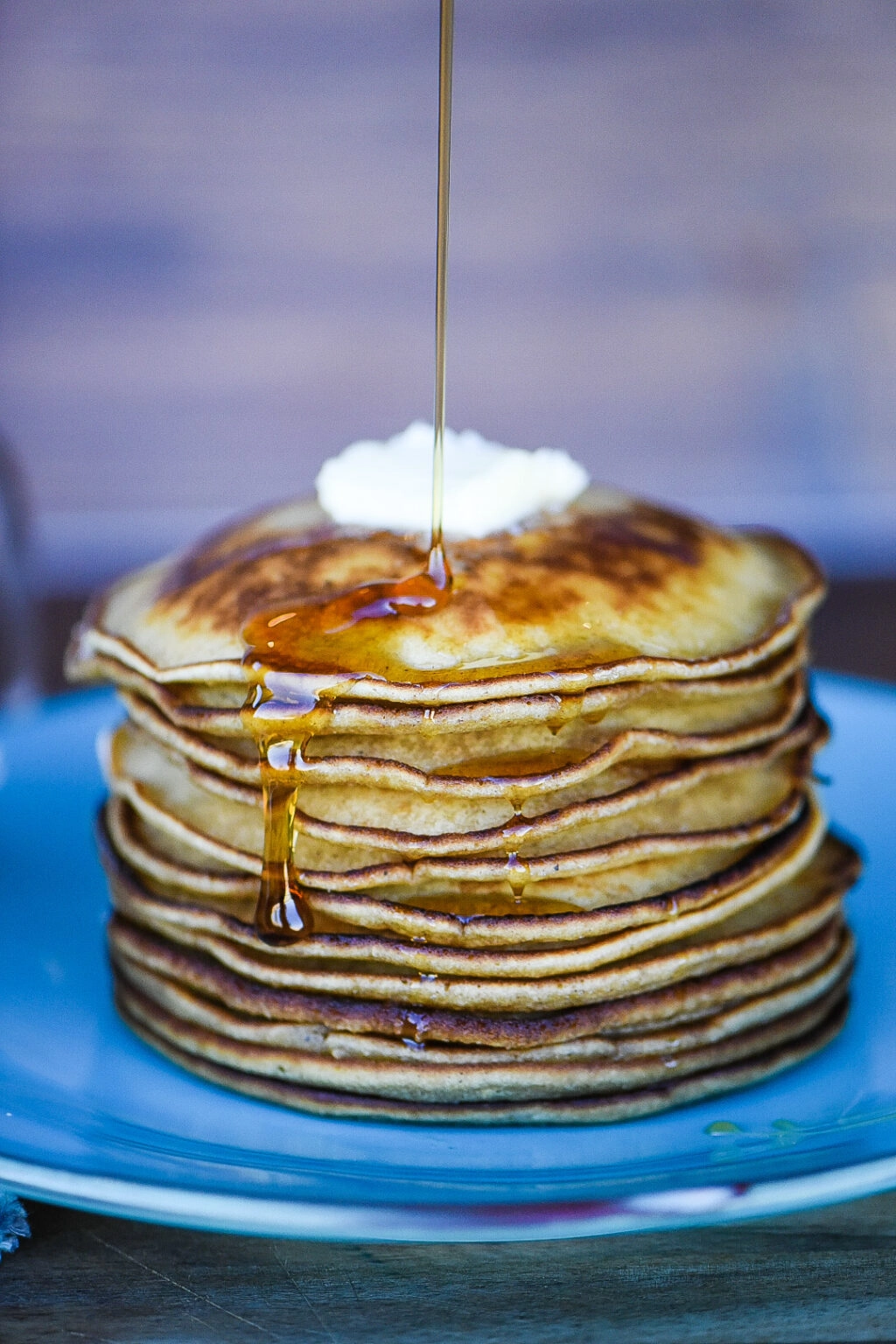 Easy Eggnog Pancakes