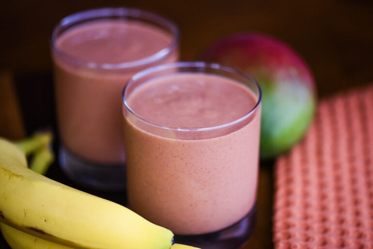 Mango Banana Healing Smoothie
