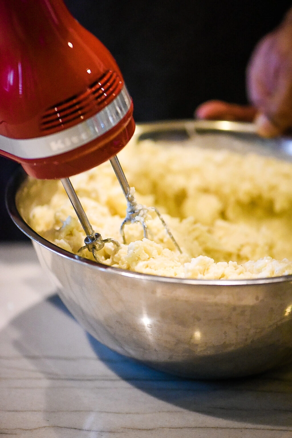 Creamy Cheddar Mashed Potatoes