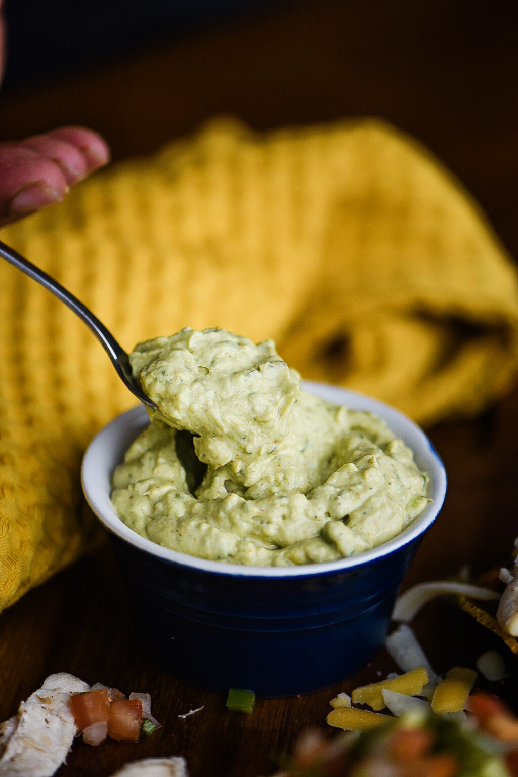 avocado cream sauce