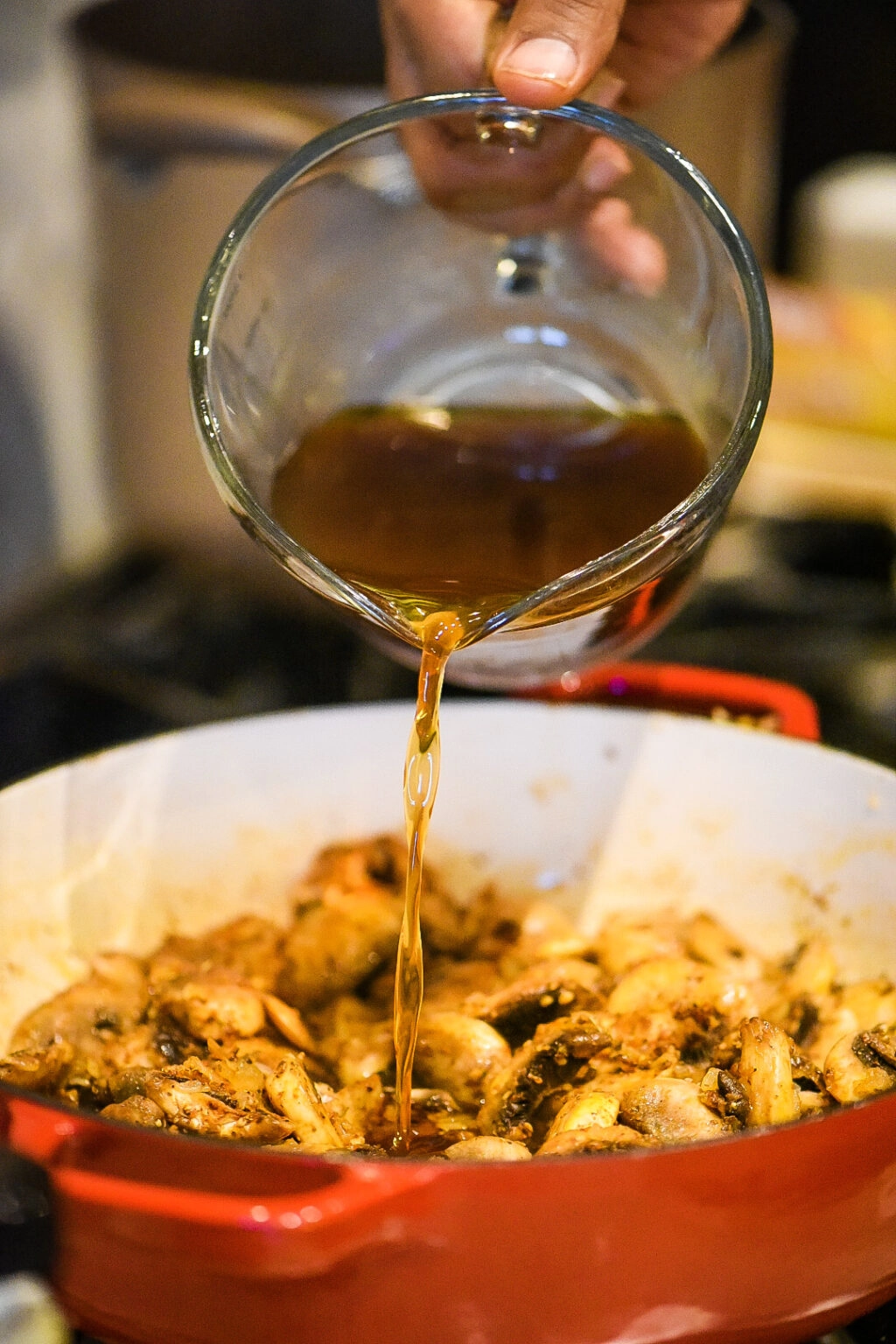 Creamy Mushroom Stroganoff