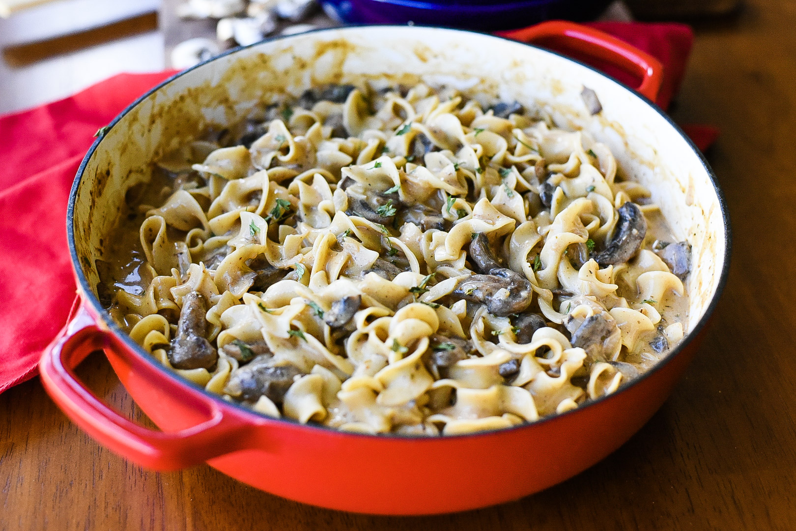 Creamy Mushroom Stroganoff Dude That Cookz