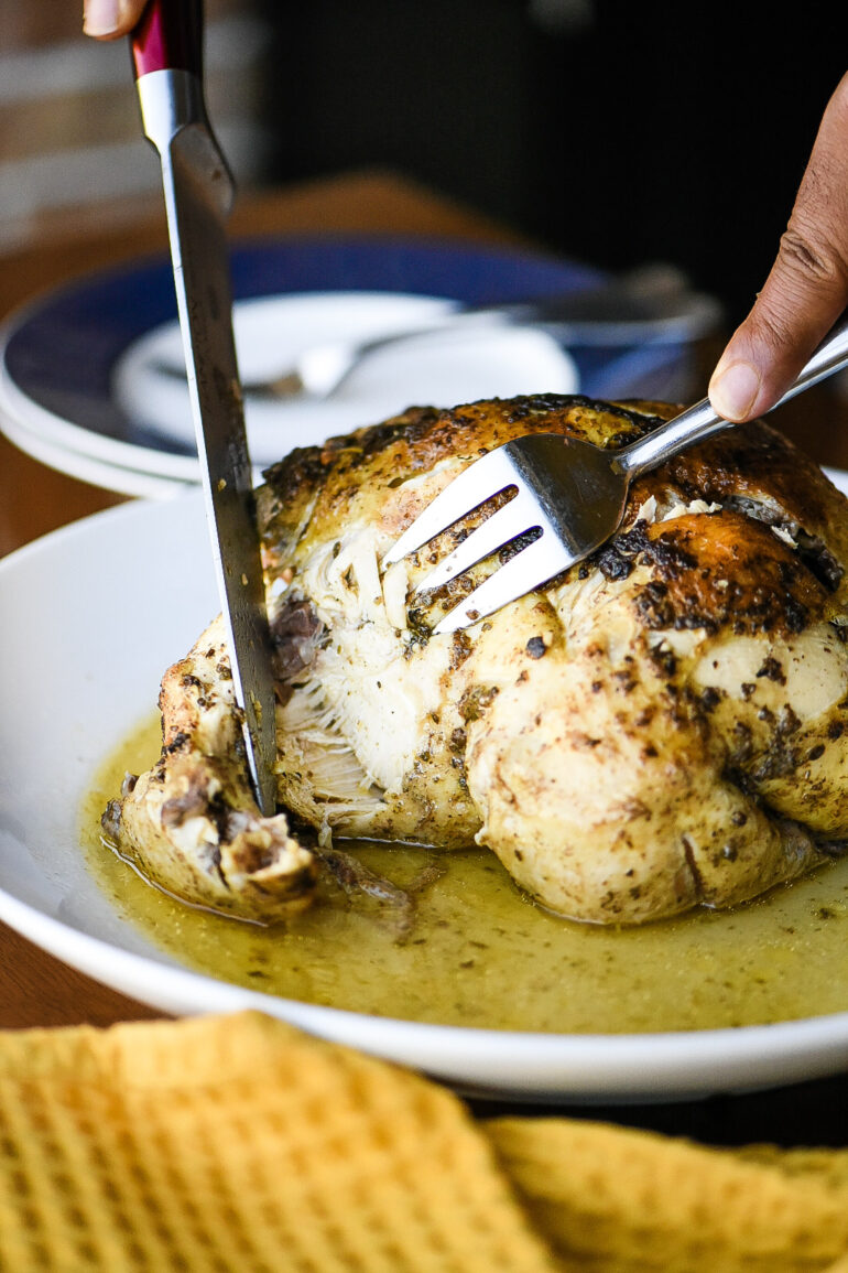 Instant Pot Whole Roasted Chicken