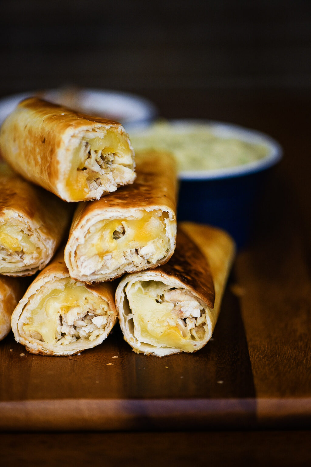 Shredded Chicken Flautas