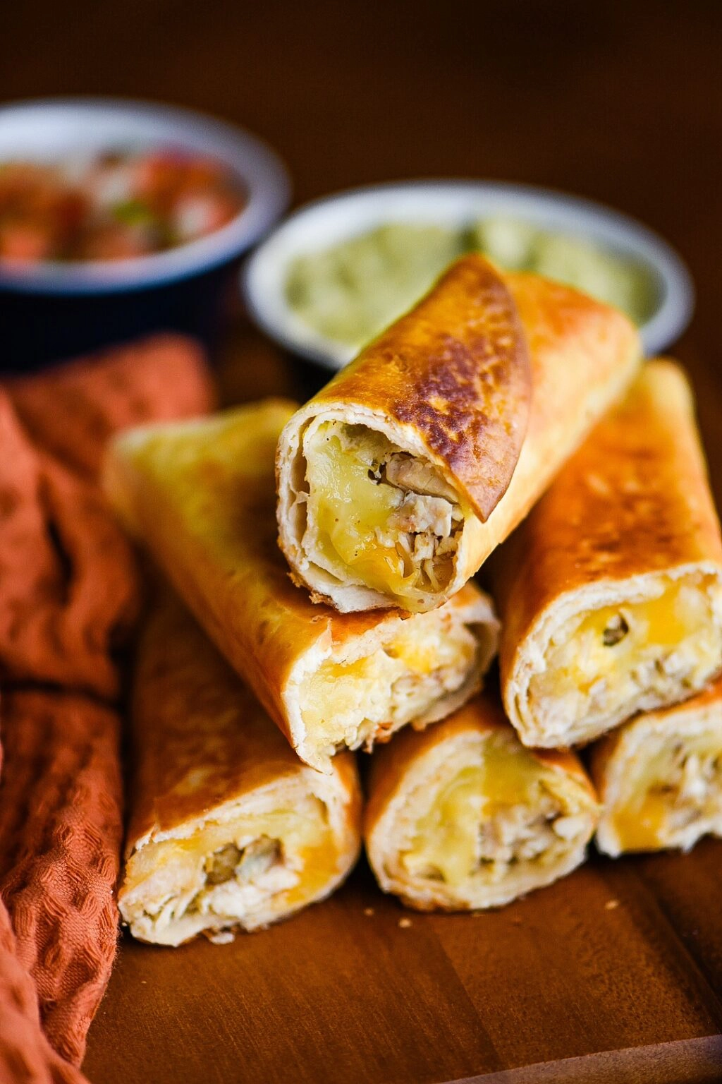 chicken flautas