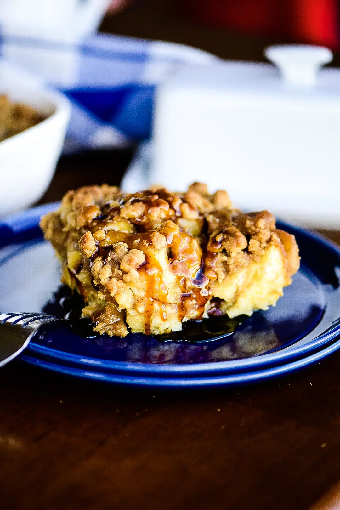 Bananas Foster French Toast Casserole