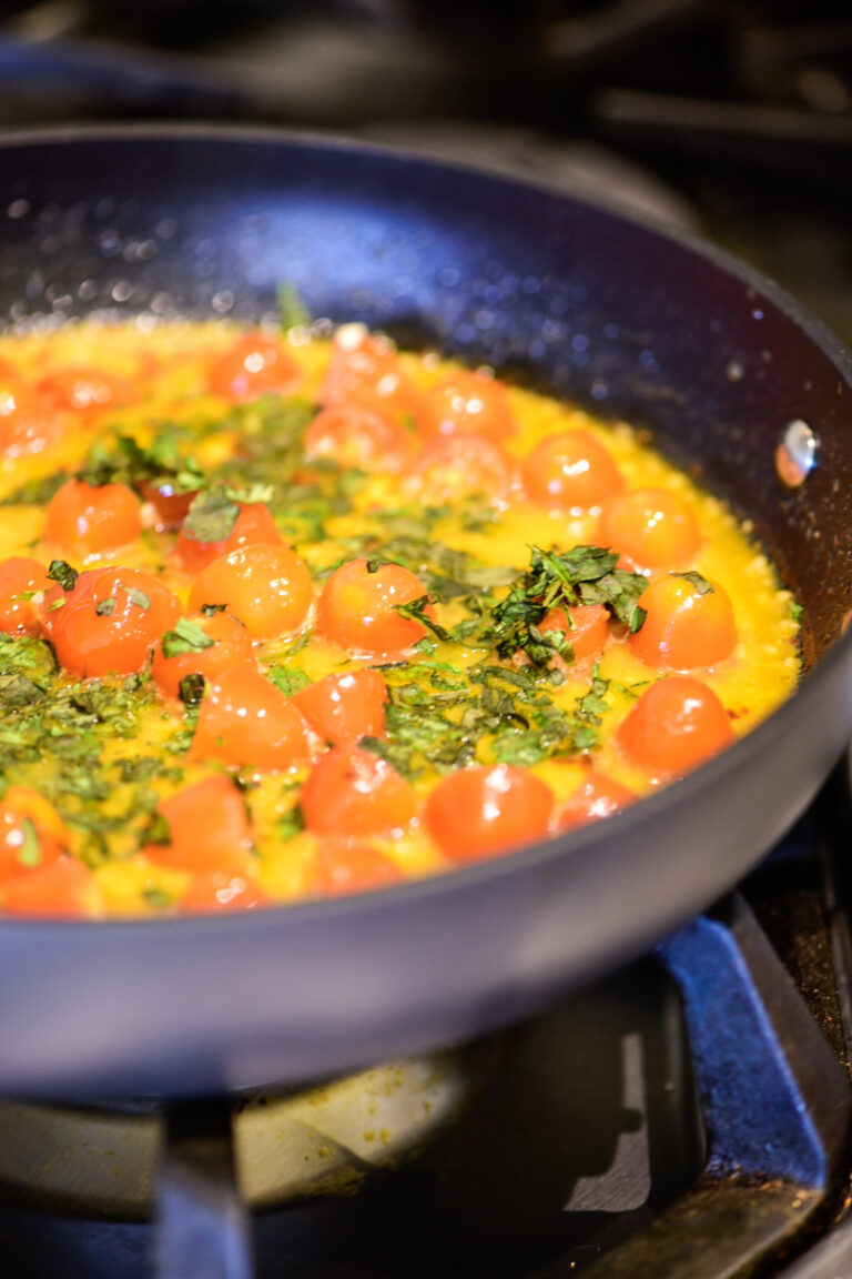 Baked Flounder with Tomatoes and Basil Dude That Cookz