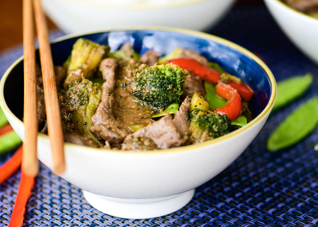Beef Tenderloin & Vegetable Stir Fry | Dude That Cookz