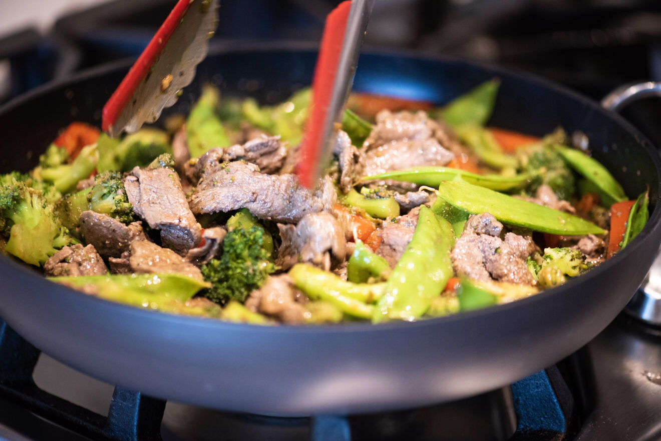 Beef Tenderloin & Vegetable Stir Fry | Dude That Cookz