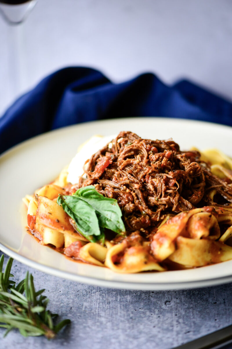 Instant Pot Beef Ragu With Pappardelle Dude That Cookz