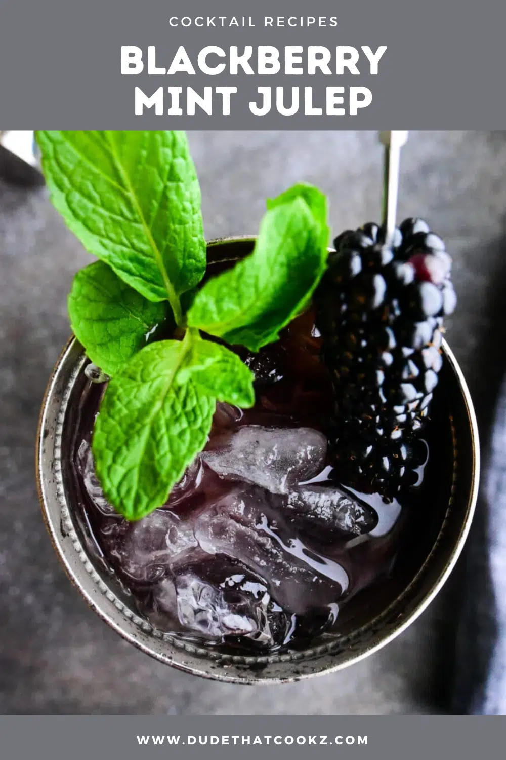 blackberry mint julep