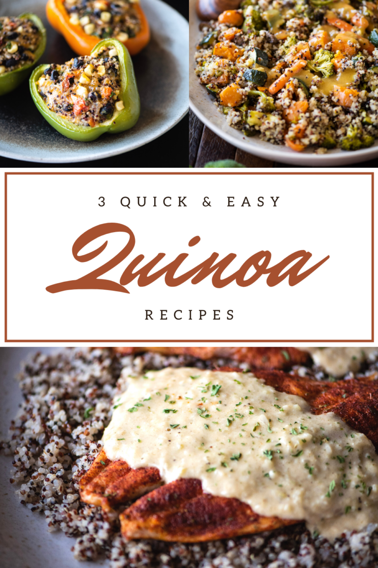 Cooking With Quinoa: 3 Quick & Easy Recipes | Dude That Cookz