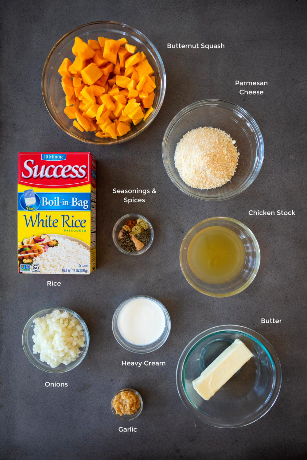butternut squash risotto ingredients