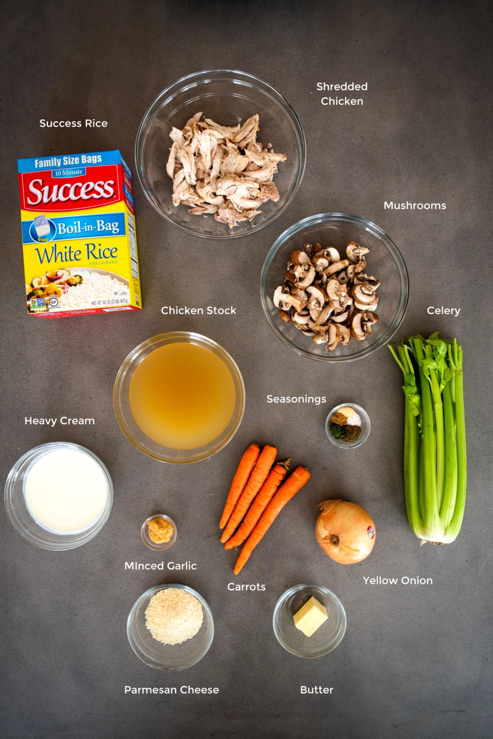chicken rice soup ingredients