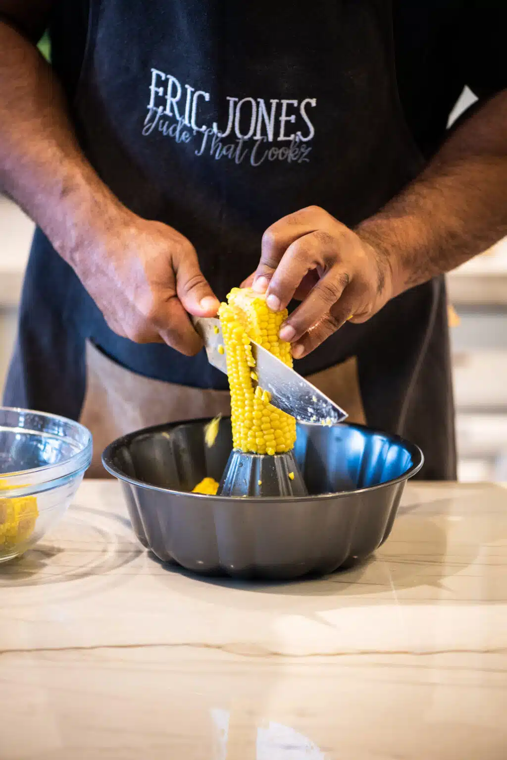 removing corn kernels from the cob 
